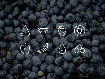 Fruit Icons