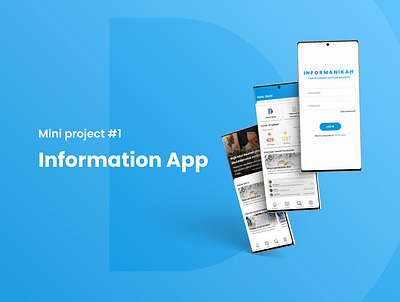 Information App app design miniproject mockups ui uidesign ux uxdesign uxresearch