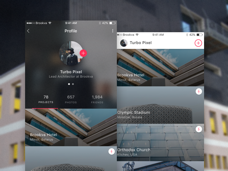 DailyUI 006 – User Profile