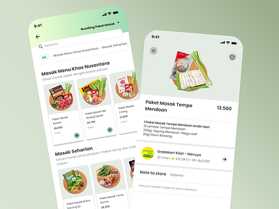 Redesign GrabMart Kilat: Paket Masak