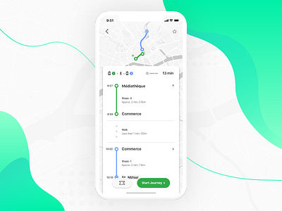 Transport Network UI Concept #3