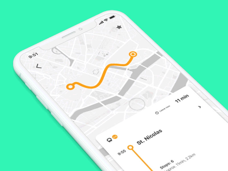 Transport Network UI Concept #5