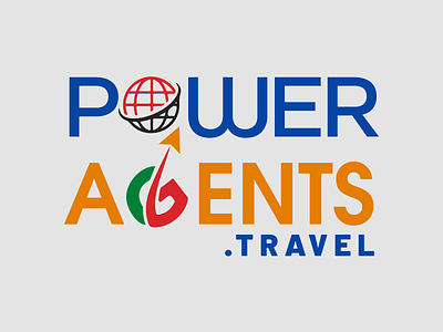 PowerAgents Logo branding logo