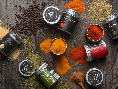 Derma Spices branding design food package packaging spices