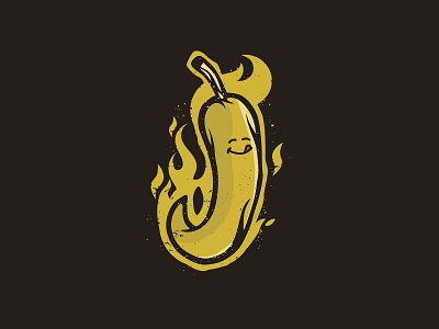 Jucifer branding design funny hot hot sauce illustration jalapeno mascot pepper