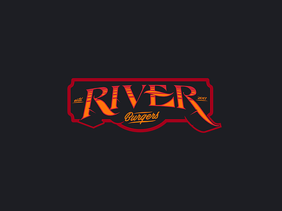 River Burgers Logo