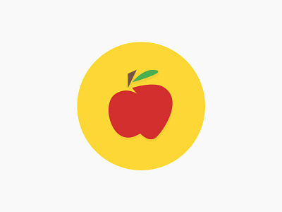 Apple! apple food fruit icon iconography icons illustration illustrator nyc vector art