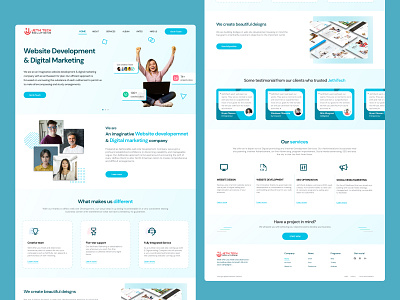 Landing page