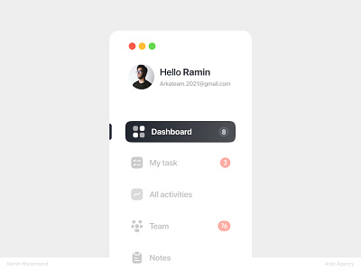 Minimal Design Dashboard