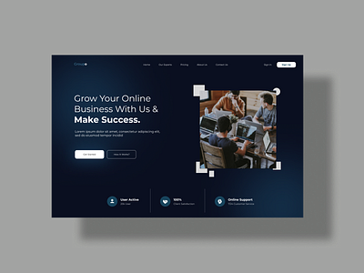Business Web Design design figma ui web webdesign website