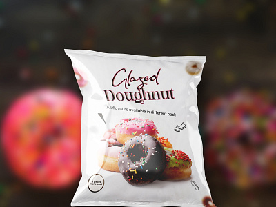 Glaze Doughnut Package design