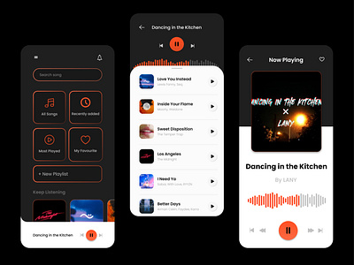 Sound - Your Music App graphic design ui