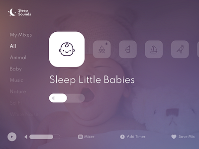 Sleep sound for TV App
