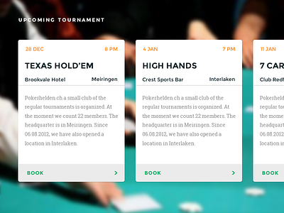 Poker Club Website