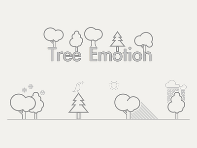 Tree emotion icon