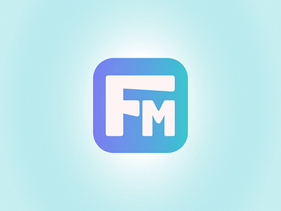 #App #Icon of my FitMan™ app app branding design fitman graphic design icon logo radeo ui