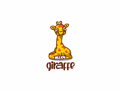 Giraffe animal baby branding character cute forsale giraffe illustration logo mascot unused