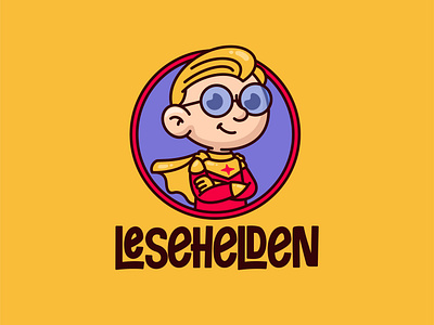 Lesehelden logo design