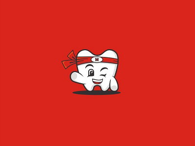 Tooth Mascot character dental dentist icon illustration mascot monster tooth