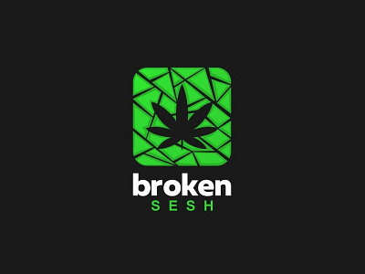 Broken Sesh broken glass marijuana sesh weed