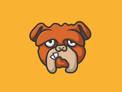 Bulldog animal bulldog dog for sale logo ugly