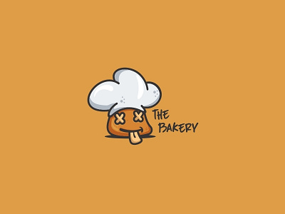 The Bakery bakery bread chef illustration logo mascot wip