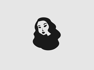 Girl Negative Space