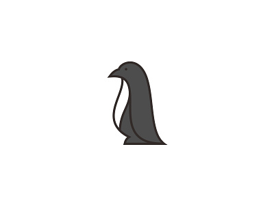 Penguin animal grid illustration logo mark penguin pinguin polar