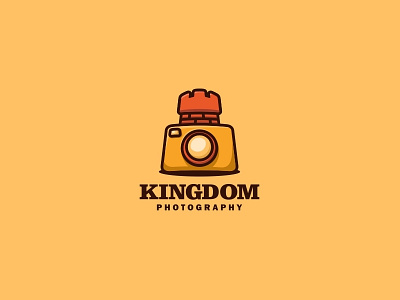 Kingdom Photography camera castle empire illustration king kingdom logo photography