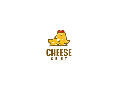 Cheese Skirt cheese dress food illustration logo restaurant skirt