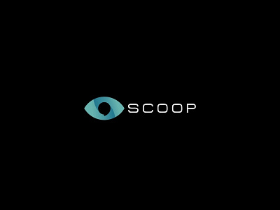 SCOOP bubble chat eyes forsale logo logogrid socmed talk unused