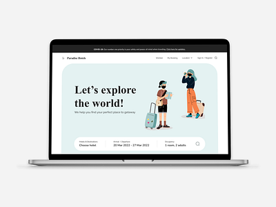 ParadiseHotels.com | Daily UI Challenge Day 3