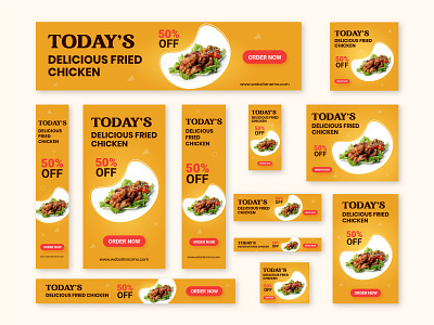 Food Web ads banner design templates ad banner ads ads banner design advertising banner banner ads banner design branding design facebook ad facebook ads facebook banner google ad banner google ads banner graphic design marketing promotional banner social media cover social media post web ads web ads banner