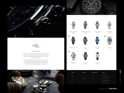 M&S | Watch website design with live site product design ui design ux design watch store website watch website web design