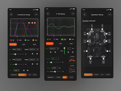 Car sound Dashboard