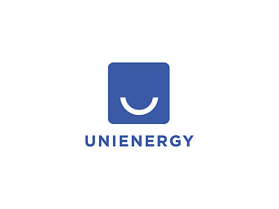 #Logodì - Unienergy brand branding design energy italy logo logotype smile