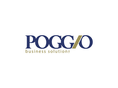 #Logodì - Poggio brand branding business design finance italy logo logotype