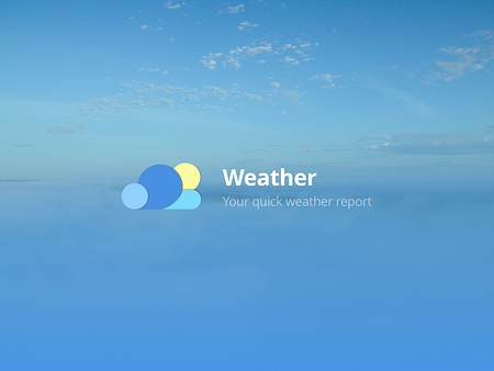 Weather Logo by Creatr. on Dribbble