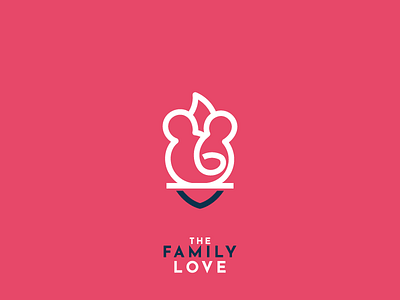 Fire of Family baby blue family father fire law love mother pink torch