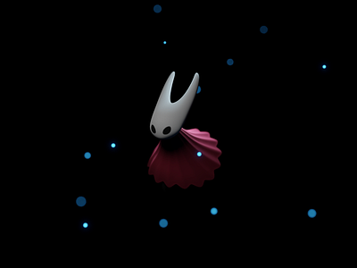 Hornet - Hollow Knight character fan art fanart game hornet model platformer