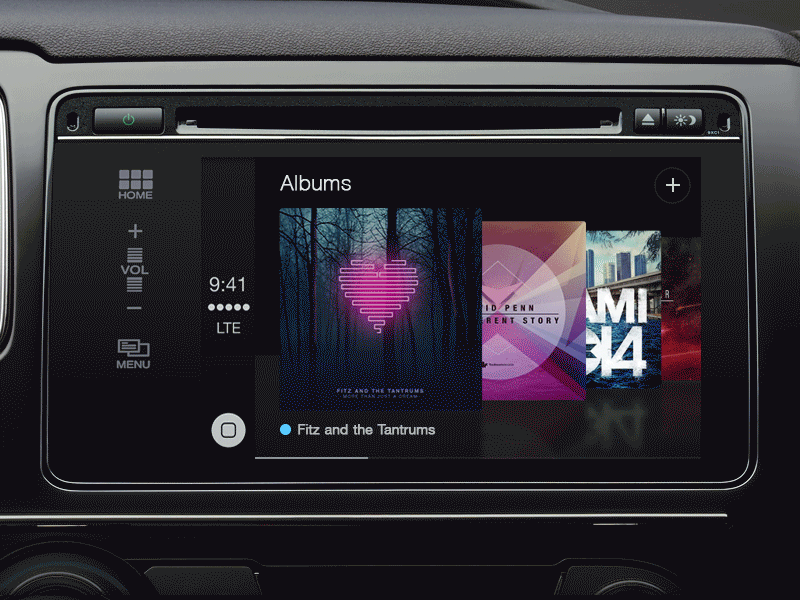 Albums - CarPlay - UX