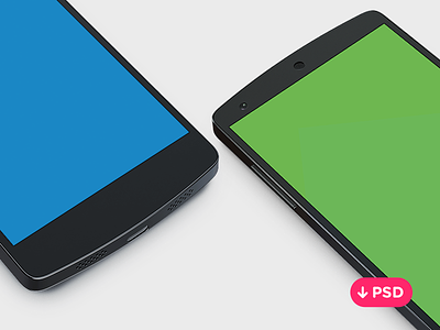 Nexus 5 PSD android free freebie nexus5 psd template