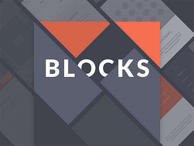 Blocks iOS ios kit photoshop sketch ui ux wirerame