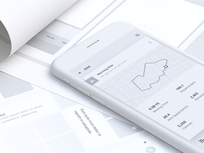 Wireframes clean ui ux white wireframes