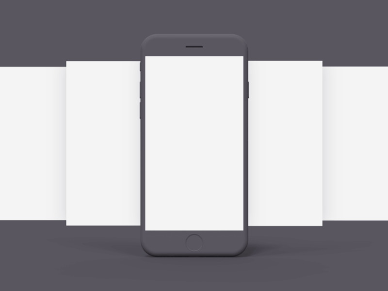 App Presentation Mockup 3d ae apple black iphone matte mockups presentation psd ui ux white