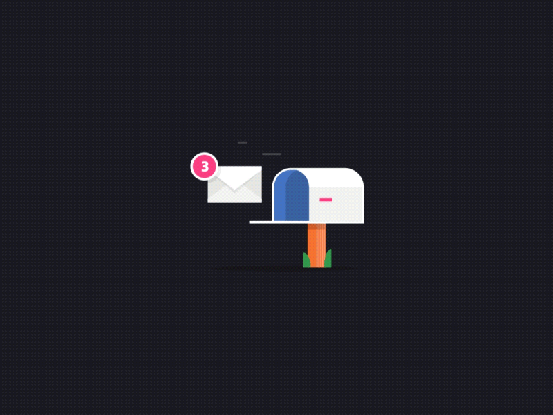Mailbox animation gif inbox mail mailbox motion newsletter