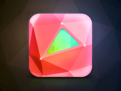 App Icon Design - Crystalis Puzzle android app crystals design designers developer development graphic icon icons ios iphone mobile puzzle