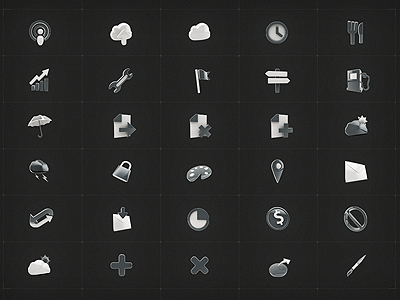 Shiny 3D Icons (Set 3) by UI8 - Dribbble