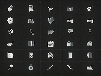 Shiny 3D Icons (Set 4) by UI8 on Dribbble