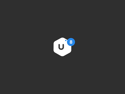 UI8 Logo Drop after effects animation motion mp4 ui8